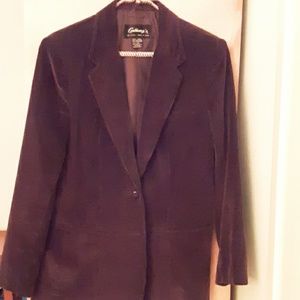 Corduroy blazer